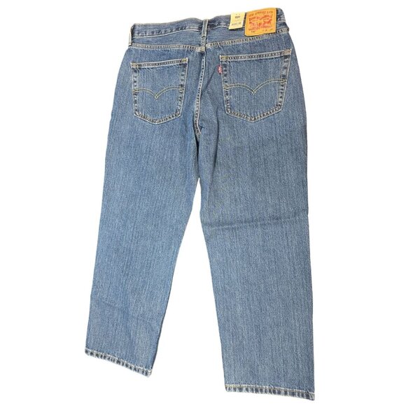LEVIS Mens 36X29 Denim Jeans 550 Original Fit Mid Wash Relaxed Straight NWT |P1 - Picture 4 of 7